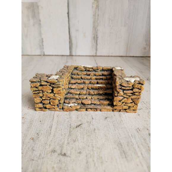 Dept 56 Stone stairway 52725 village snow accessory Xmas - Picture 1 of 7